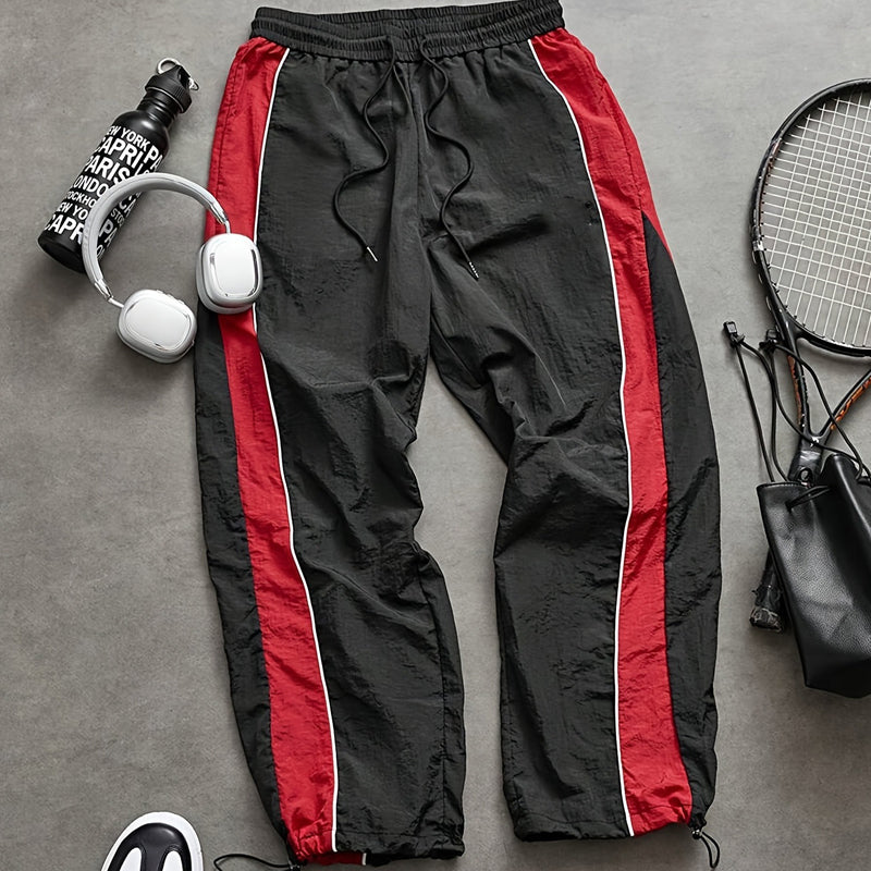 🔥HOT SALE 60% OFF🔥Men's Quick-Dry Athletic Track Pants with Side Stripes