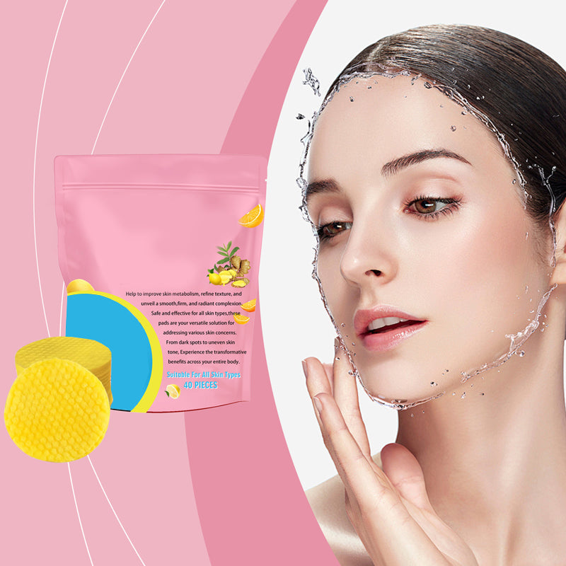 Kojic Acid & Turmeric Brightening Cleansing Pads