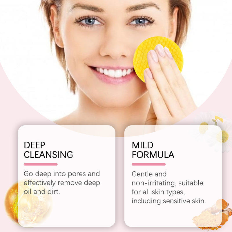 Kojic Acid & Turmeric Brightening Cleansing Pads