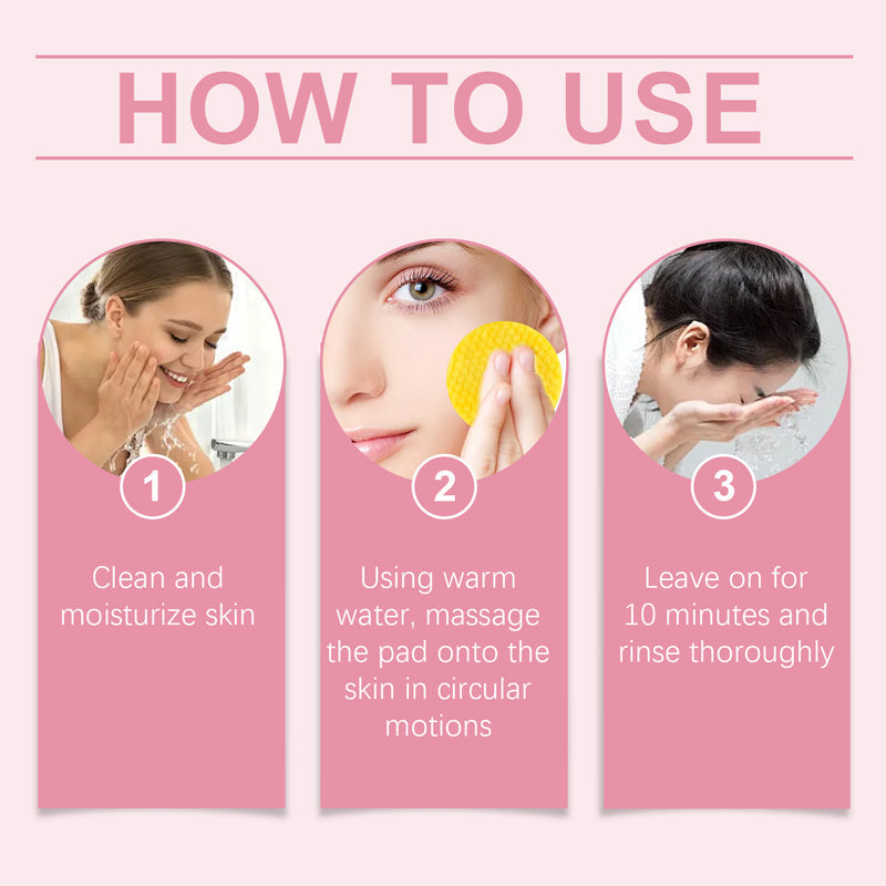 Kojic Acid & Turmeric Brightening Cleansing Pads