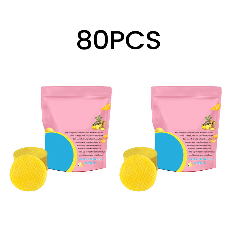 Kojic Acid & Turmeric Brightening Cleansing Pads