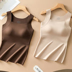 Women’s Thermal Tank Tops with Built-In Bra