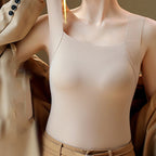 Women’s Thermal Tank Tops with Built-In Bra