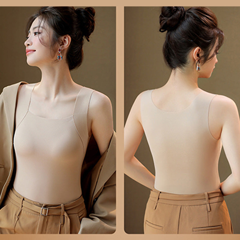 Women’s Thermal Tank Tops with Built-In Bra