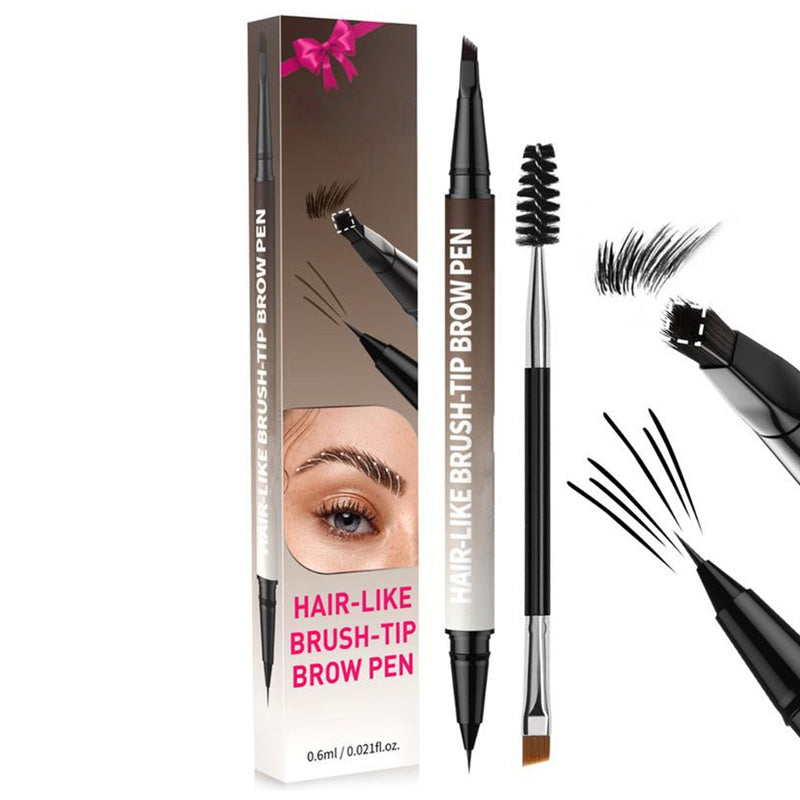 🔥50% OFF-Buy 1 Get 1 Free 💥Waterproof & Smudge-Proof Brow Pen👁️‍🗨️