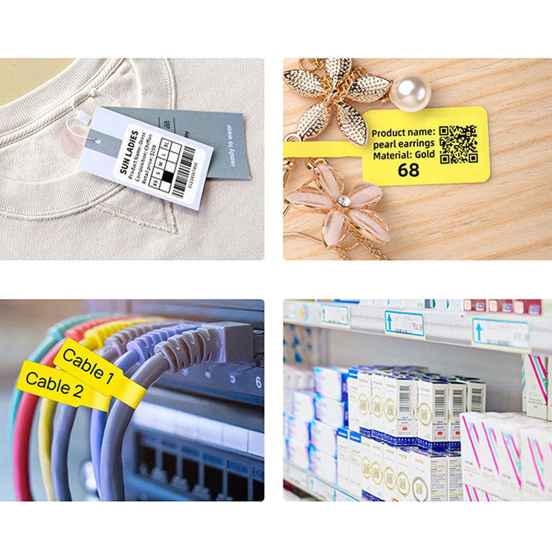 Creative Gift 🎁- Portable Wireless Thermal Label Maker Printer