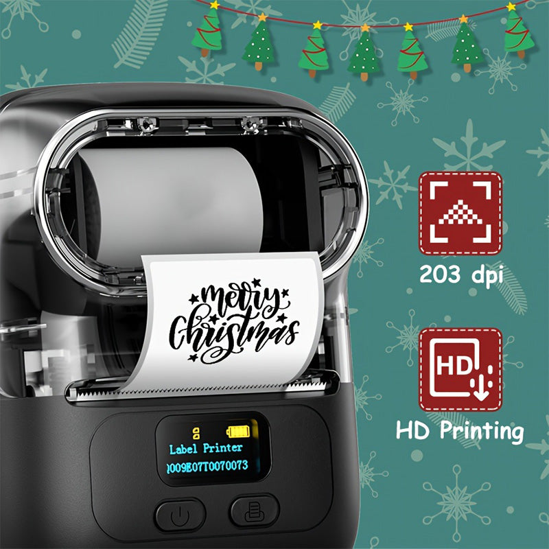Creative Gift 🎁- Portable Wireless Thermal Label Maker Printer