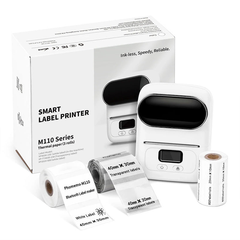 Creative Gift 🎁- Portable Wireless Thermal Label Maker Printer