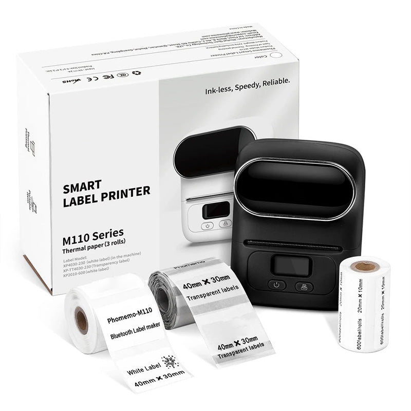 Creative Gift 🎁- Portable Wireless Thermal Label Maker Printer