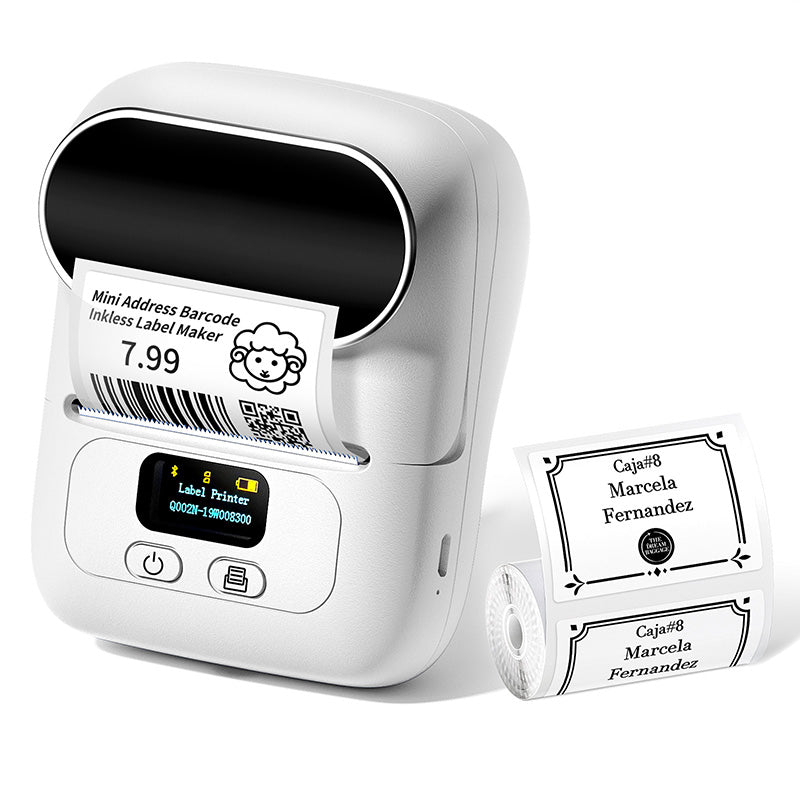 Creative Gift 🎁- Portable Wireless Thermal Label Maker Printer