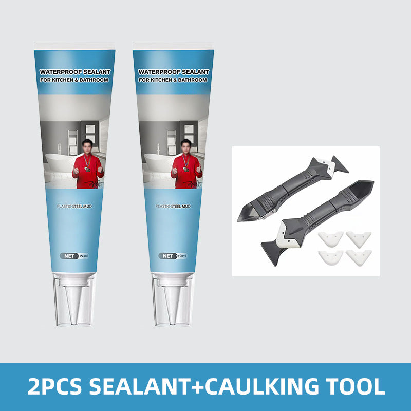 High-Strength Alloy Caulk Removal Scraper 🎁Free Kitchen and Bathroom Waterproof Sealant