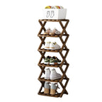 IKEA Durable Folding Solid Wood Shoe Rack