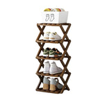 IKEA Durable Folding Solid Wood Shoe Rack