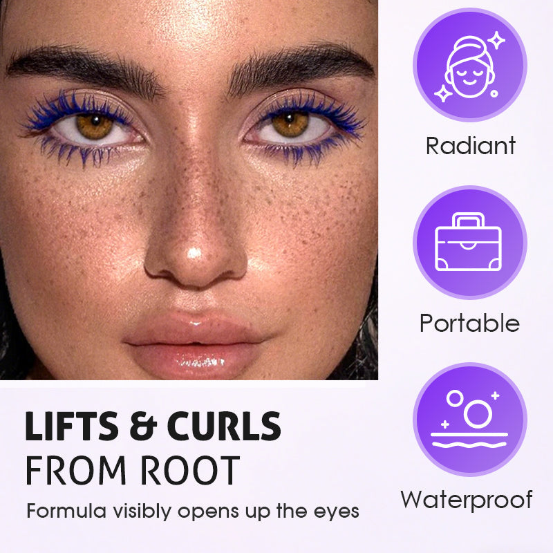 2-in-1 Glitter & Colored Mascara