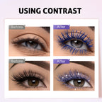 2-in-1 Glitter & Colored Mascara