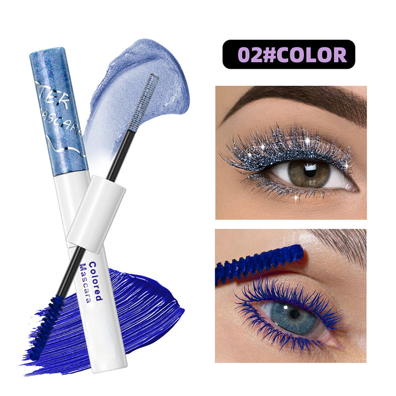 2-in-1 Glitter & Colored Mascara