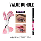 2-in-1 Glitter & Colored Mascara