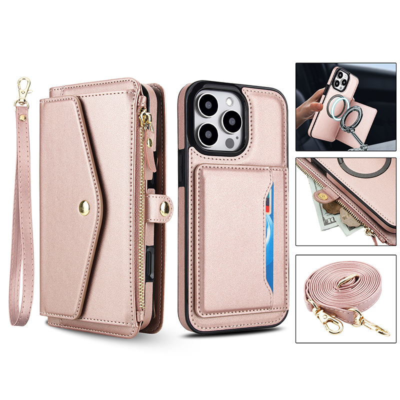 2-in-1 Magnetic Detachable Wallet Case