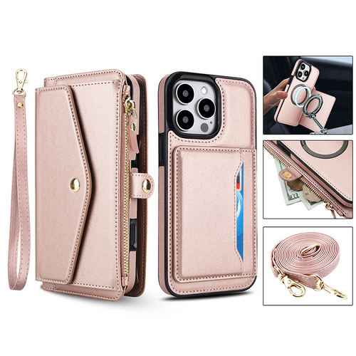 2-in-1 Magnetic Detachable Wallet Case