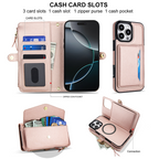 2-in-1 Magnetic Detachable Wallet Case