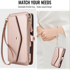 2-in-1 Magnetic Detachable Wallet Case