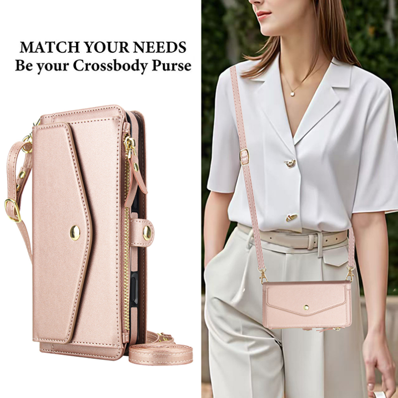 2-in-1 Magnetic Detachable Wallet Case