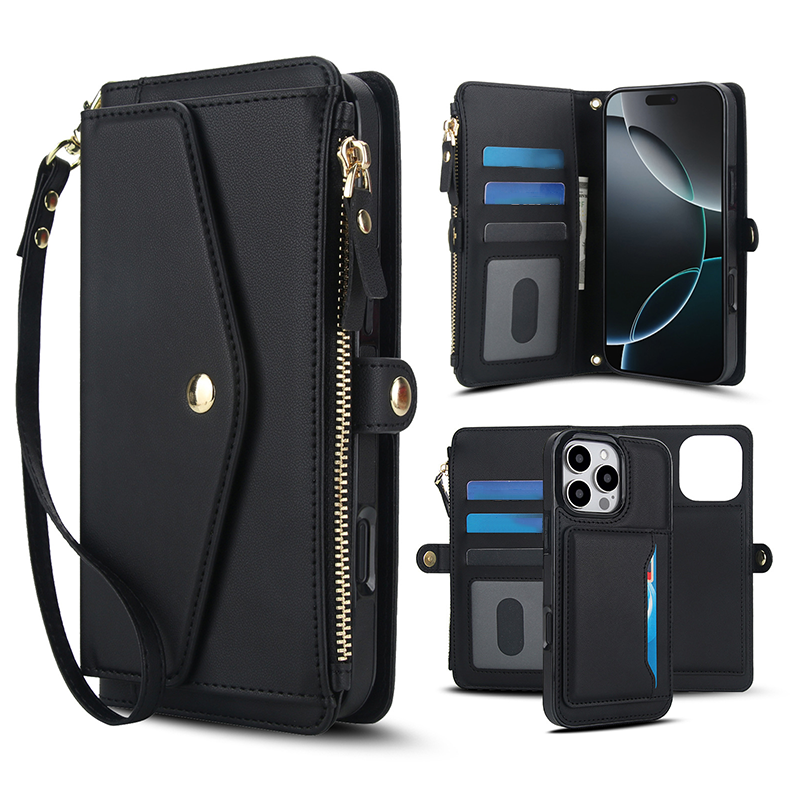 2-in-1 Magnetic Detachable Wallet Case