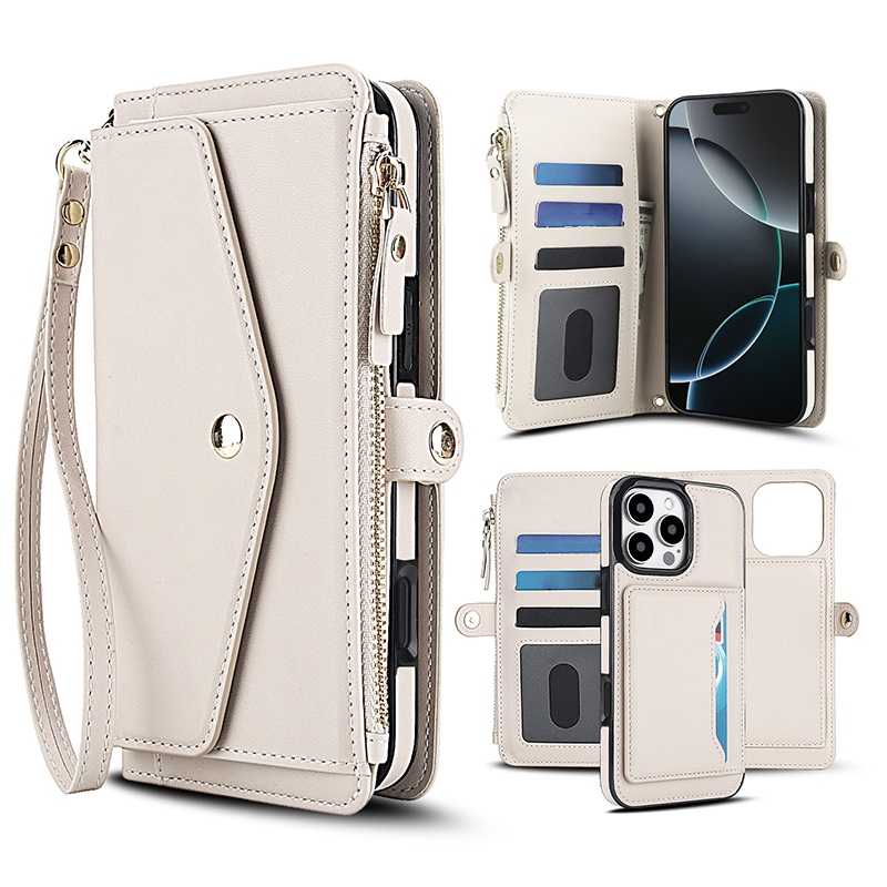 2-in-1 Magnetic Detachable Wallet Case