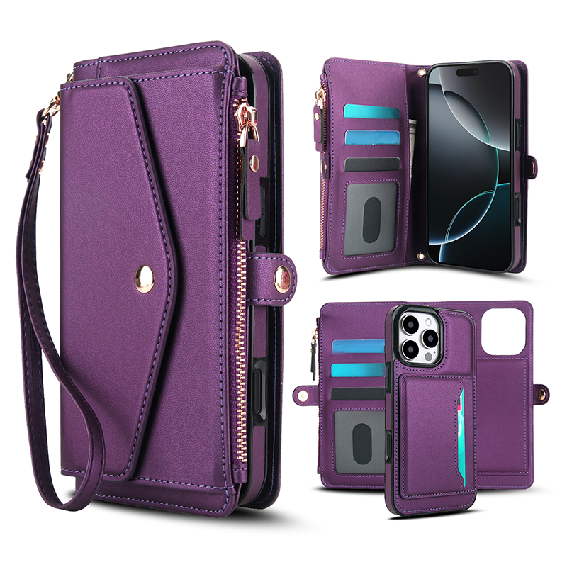 2-in-1 Magnetic Detachable Wallet Case