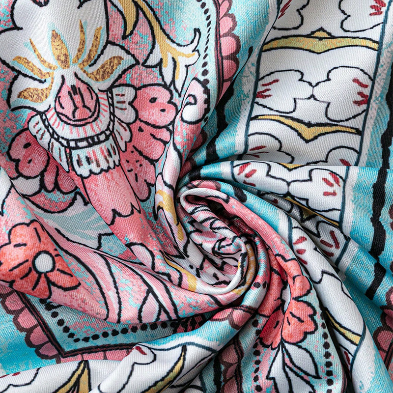 ⏳🔥2026 Hot Sale🎁Women’s Retro Print V-Neck Sleeveless Maxi Dress🔥Buy 3 Get Free Shipping🔥