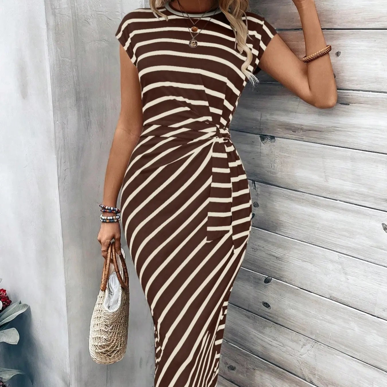 ⏳LAST DAY SALE 50% OFF!!💕Women's Elegant Tie Waist Dress