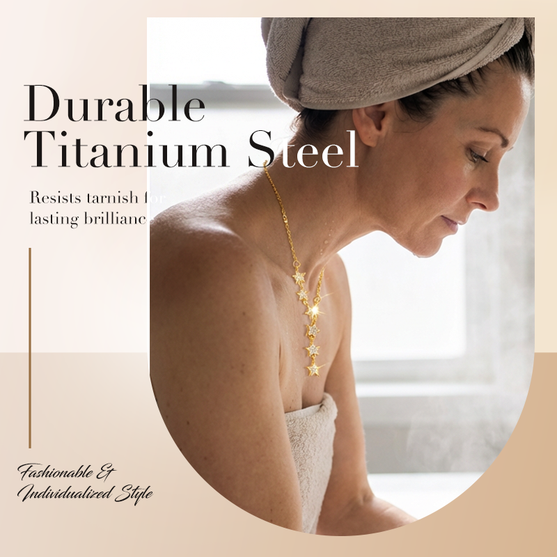 ✨Titanium Steel Star Lariat Necklace