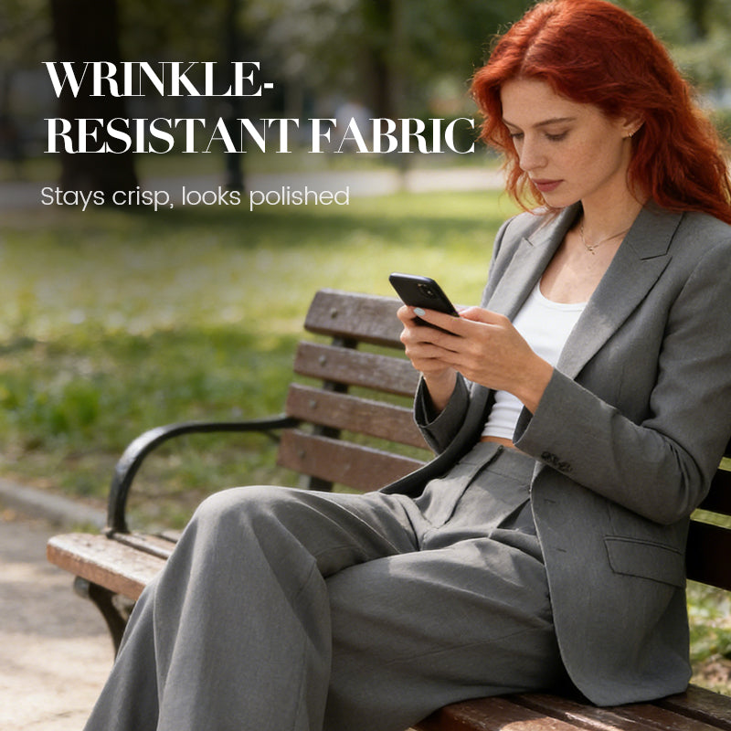 Women's High-Waisted Dress Pants