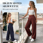 Women's High-Waisted Dress Pants