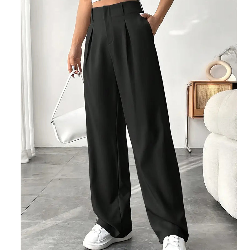 Women's High-Waisted Dress Pants