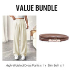 Women's High-Waisted Dress Pants