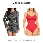 🎁2026 New Arrivals 50% OFF💥Women's Leopard Print Bodycon Mini Dress🐆