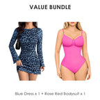 🎁2026 New Arrivals 50% OFF💥Women's Leopard Print Bodycon Mini Dress🐆