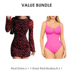 🎁2026 New Arrivals 50% OFF💥Women's Leopard Print Bodycon Mini Dress🐆