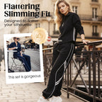 🎁2026 New Arrivals 40% OFF💥Women's Half-Zip Casual Tracksuit Set