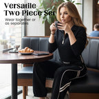 🎁2026 New Arrivals 40% OFF💥Women's Half-Zip Casual Tracksuit Set