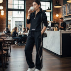 🎁2026 New Arrivals 40% OFF💥Women's Half-Zip Casual Tracksuit Set