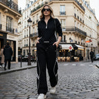 🎁2026 New Arrivals 40% OFF💥Women's Half-Zip Casual Tracksuit Set