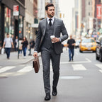 👔🕴️Men's Slim-Fit 3-Piece Suit Set – Tailored Fit, Premium Fabric & Perfect for Formal Occasions