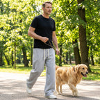 Men's Casual Comfortable Pants with Drawstring