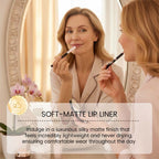 🔥Hot Sale🔥Dual-Ended Silky Soft-Matte Lip Liner