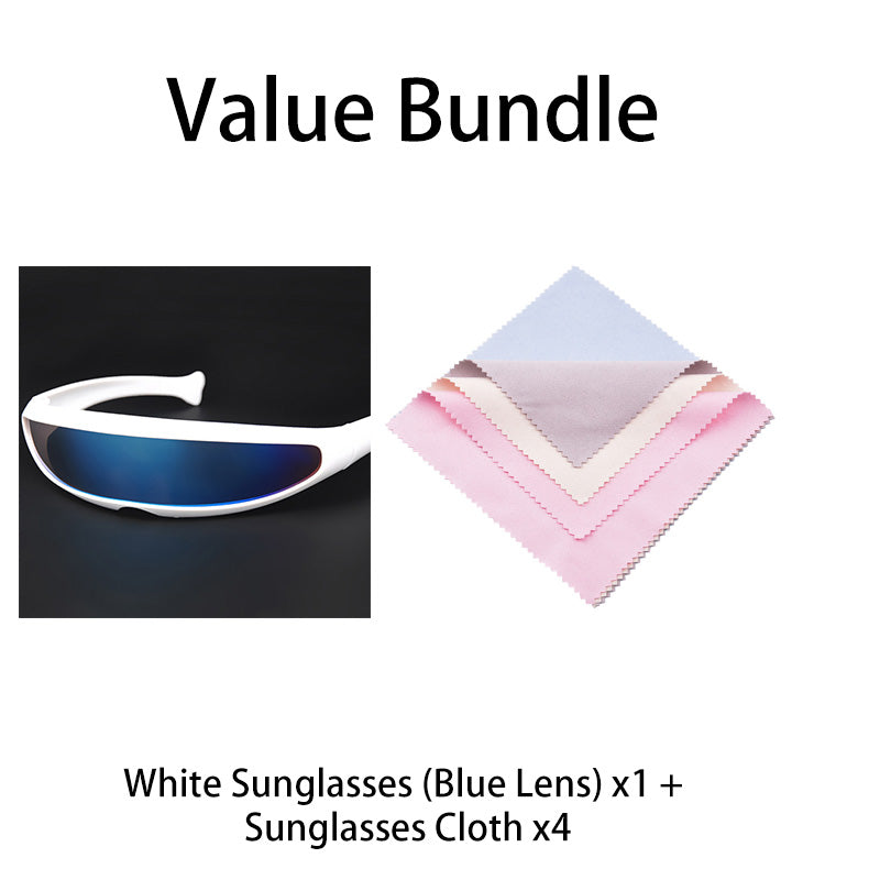 🤍 2026 Minimalist Design | Lightweight Shield Sunglasses | Full Protection, Bold Look 🛡️【LIMITED OFFER】