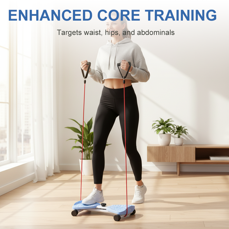 📢📢57% OFF !!!🧘‍♀️Compact Cardio Twisting Stepper Machine✨