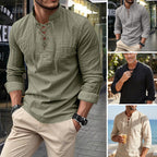 🔥Limited-time offer-Men's Casual Solid Color Shirt