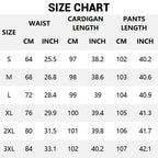 ⏳Limited-time 50% off⏰Casual 3-Piece Knit Set – Cropped Top, Long Cardigan & Fitted Pants🧥👚👖